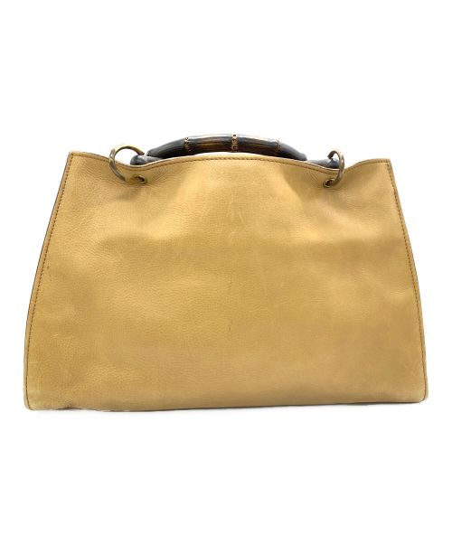 GUCCI（グッチ）GUCCI (グッチ) ハンドバッグ ブラウンの古着・服飾アイテム