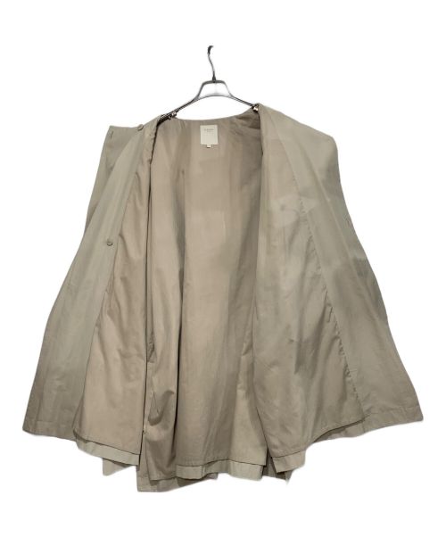 B:MING by BEAMS（ビーミングバイビームス）B:MING by BEAMS (ビーミングバイビームス) トレンチコート アイボリー サイズ:Mの古着・服飾アイテム