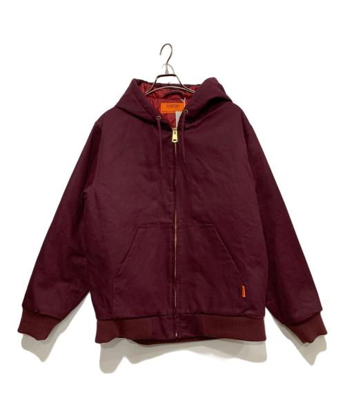UNIVERSAL OVERALL（ユニバーサルオーバーオール）UNIVERSAL OVERALL (ユニバーサルオーバーオール) ダックジャケット ワインレッド サイズ:XLの古着・服飾アイテム