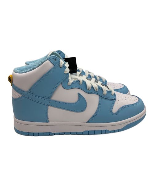 NIKE（ナイキ）NIKE (ナイキ) Dunk High Blue Chill スカイブルー×ホワイト サイズ:27.5㎝の古着・服飾アイテム