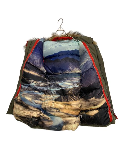 FREEDOMDAY（フリーダムデイ）FREEDOMDAY (フリーダムデイ) ミリタリーダウンジャケット カーキ サイズ:XSの古着・服飾アイテム