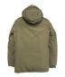 FREEDOMDAY (フリーダムデイ) ミリタリーダウンジャケット カーキ サイズ:XS：9000円