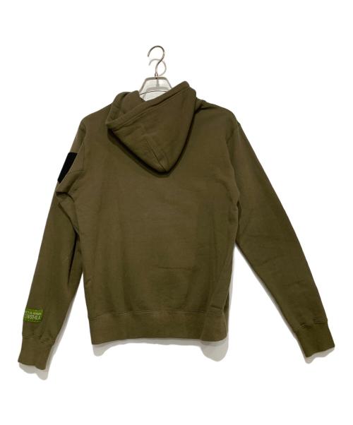 BANDAI（バンダイ）BANDAI (バンダイ) プルオーバーパーカー カーキ サイズ:Sの古着・服飾アイテム