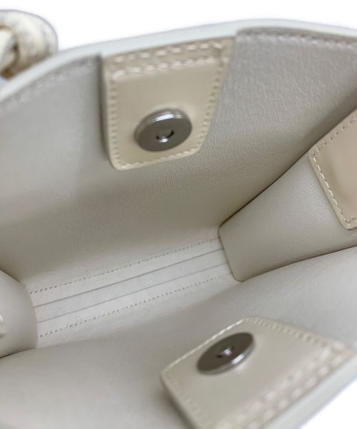 JIL SANDER（ジルサンダー）JIL SANDER (ジルサンダー) タングルショルダーバッグ アイボリーの古着・服飾アイテム