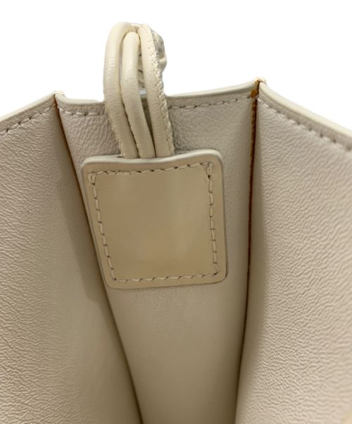 JIL SANDER（ジルサンダー）JIL SANDER (ジルサンダー) タングルショルダーバッグ アイボリーの古着・服飾アイテム