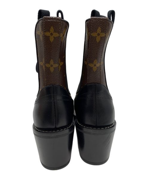 LOUIS VUITTON（ルイ ヴィトン）LOUIS VUITTON (ルイ ヴィトン) サイドゴアブーツ ブラック サイズ:SIZE35の古着・服飾アイテム
