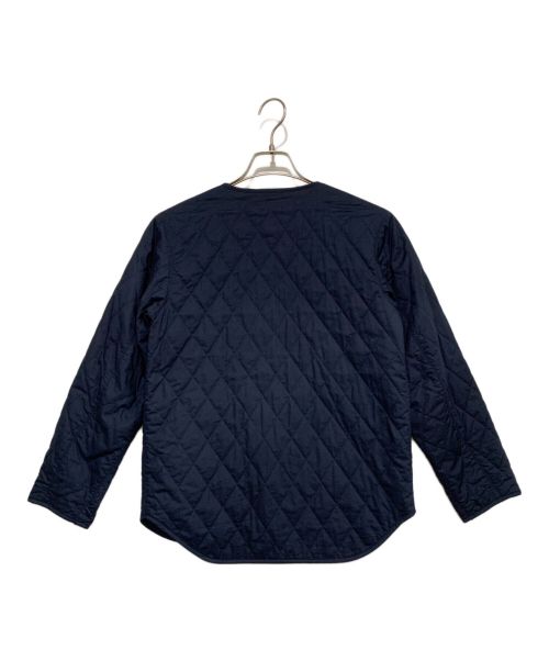 ORCIVAL（オーシバル）ORCIVAL (オーシバル) ノーカラーキルティングジャケット ネイビー サイズ:Sの古着・服飾アイテム