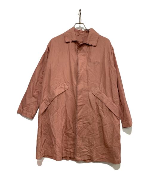 Dulcamara（ドゥルカマラ）Dulcamara (ドゥルカマラ) ロングコート ピンク サイズ:Lの古着・服飾アイテム