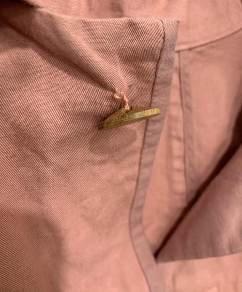 Dulcamara（ドゥルカマラ）Dulcamara (ドゥルカマラ) ロングコート ピンク サイズ:Lの古着・服飾アイテム