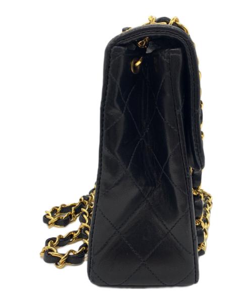 CHANEL（シャネル）CHANEL (シャネル) チェーンショルダーバッグ ブラックの古着・服飾アイテム