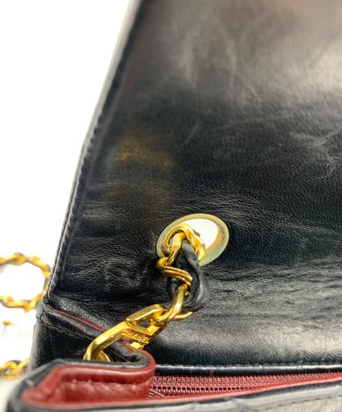 CHANEL（シャネル）CHANEL (シャネル) チェーンショルダーバッグ ブラックの古着・服飾アイテム