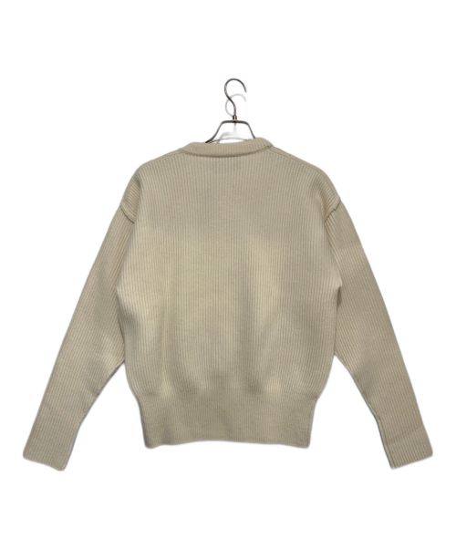 URBAN RESEARCH（アーバンリサーチ）URBAN RESEARCH (アーバンリサーチ) リバーシブルクルーニット アイボリー サイズ:FREEの古着・服飾アイテム