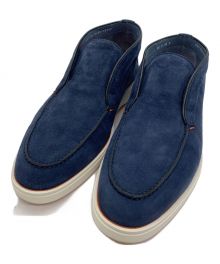 Santoni（サントーニ）の古着「デザートブーツ」｜ブルー