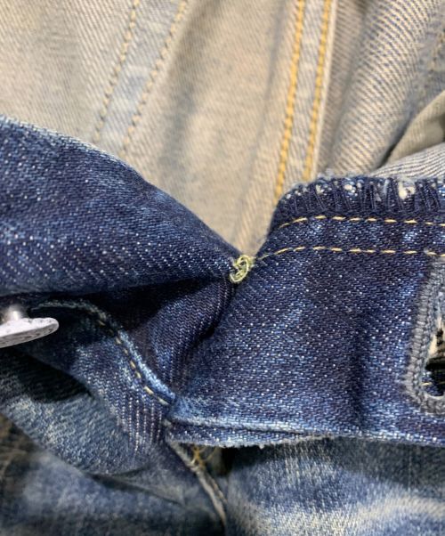 Hysteric Glamour（ヒステリックグラマー）Hysteric Glamour (ヒステリックグラマー) ダメージ加工デニムパンツ インディゴ サイズ:SIZE76㎝（W30）の古着・服飾アイテム