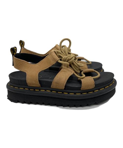 Dr.Martens（ドクターマーチン）Dr.Martens (ドクターマーチン) ナルティラ レースアップサンダル ブラック×ブラウン サイズ:4UKの古着・服飾アイテム