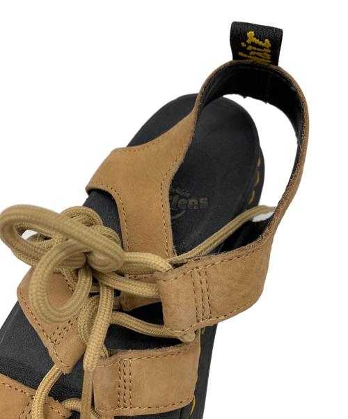 Dr.Martens（ドクターマーチン）Dr.Martens (ドクターマーチン) ナルティラ レースアップサンダル ブラック×ブラウン サイズ:4UKの古着・服飾アイテム