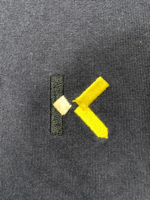 KENZO（ケンゾー）KENZO (ケンゾー) 刺繍半袖Tシャツ ネイビー サイズ:Mの古着・服飾アイテム