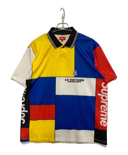 SUPREME（シュプリーム）Supreme (シュプリーム) サッカーポロシャツ マルチカラー サイズ:Lの古着・服飾アイテム