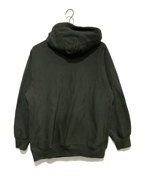 Champion REVERSE WEAVE（チャンピオン リバース ウィーブ）Champion REVERSE WEAVE (チャンピオン リバース ウィーブ) プルオーバーパーカー グリーン サイズ:Lの古着・服飾アイテム