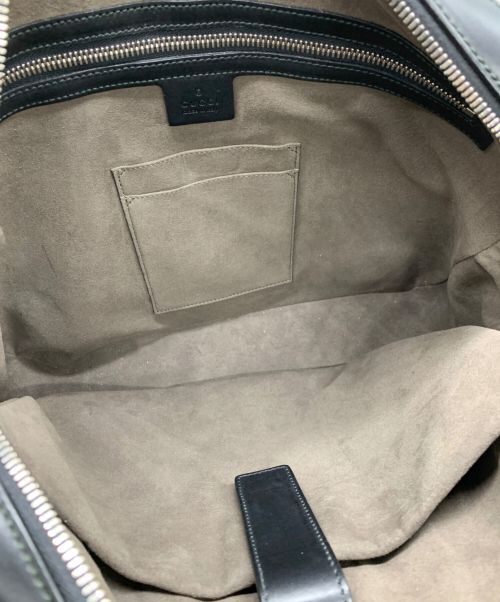 GUCCI（グッチ）GUCCI (グッチ) ビジネスバッグ ブラウンの古着・服飾アイテム