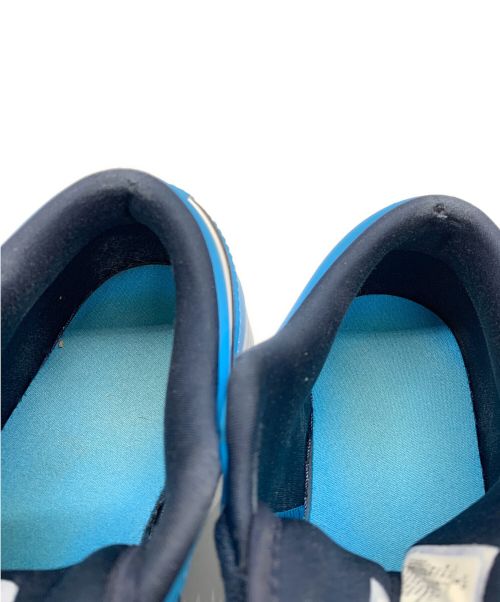 NIKE（ナイキ）NIKE (ナイキ) AIR JORDAN1 LOW ホワイト×ブルー サイズ:26cmの古着・服飾アイテム