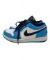 NIKE (ナイキ) AIR JORDAN1 LOW ホワイト×ブルー サイズ:26cm：11000円