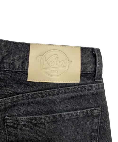 KEBOZ（ケボズ）KEBOZ (ケボズ) ブラックデニム ブラック サイズ:Sの古着・服飾アイテム