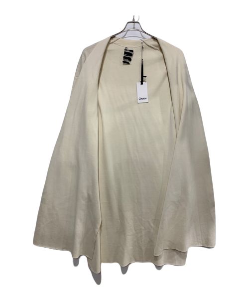 CHAOS（カオス）Chaos (カオス) ロングカーディガン ベージュ サイズ:FREEの古着・服飾アイテム