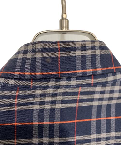 BURBERRY LONDON（バーバリーロンドン）BURBERRY LONDON (バーバリーロンドン) ボタンダウンシャツ ネイビー サイズ:Mの古着・服飾アイテム