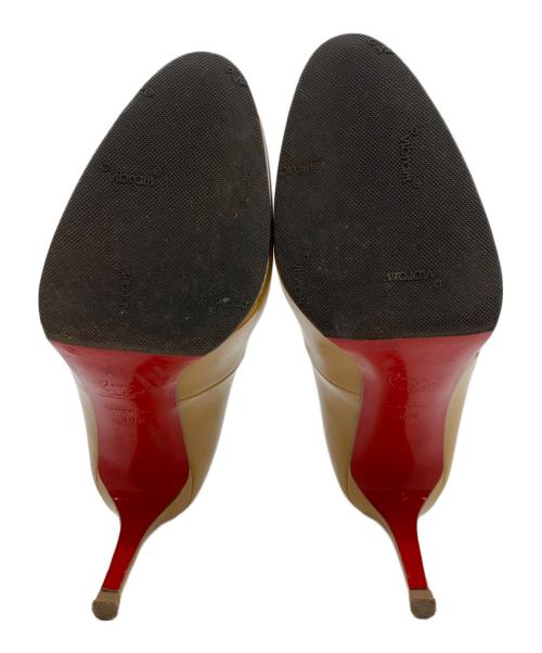 Christian Louboutin（クリスチャン・ルブタン）Christian Louboutin (クリスチャン・ルブタン) ハイヒールパンプス ブラウン サイズ:361/2の古着・服飾アイテム