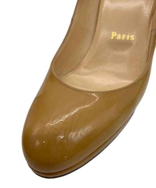 Christian Louboutin（クリスチャン・ルブタン）Christian Louboutin (クリスチャン・ルブタン) ハイヒールパンプス ブラウン サイズ:361/2の古着・服飾アイテム