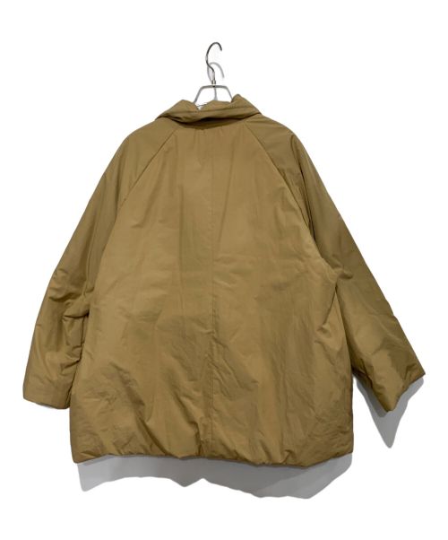 pual ce cin（ピュアルセシン）pual ce cin (ピュアルセシン) 中綿テーラードコート カーキ サイズ:-の古着・服飾アイテム