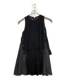 MULLER（ミューラー）の古着「ノースリーブワンピース」｜ブラック