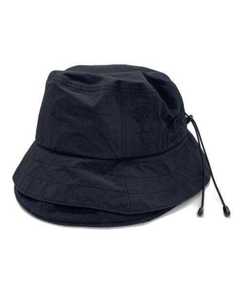 D-VEC（ディーベック）D-VEC (ディーベック) ALMOSTBLACK (オールモストブラック) バケットハット ブラックの古着・服飾アイテム