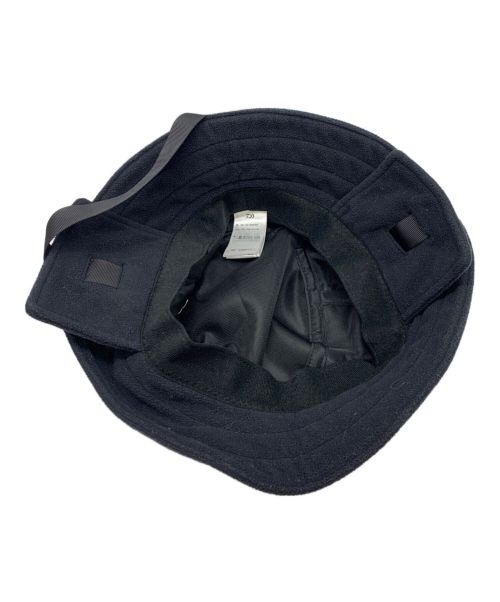 D-VEC（ディーベック）D-VEC (ディーベック) ALMOSTBLACK (オールモストブラック) バケットハット ブラックの古着・服飾アイテム