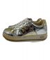 BAPESTA (ベイプスタ) A BATHING APE (アベイシングエイプ) スニーカー シルバー×ゴールド サイズ:28㎝：10000円