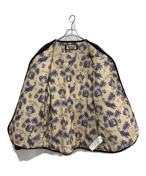 RVCA（ルーカ）RVCA (ルーカ) ノーカラージャケット グレー サイズ:XLの古着・服飾アイテム