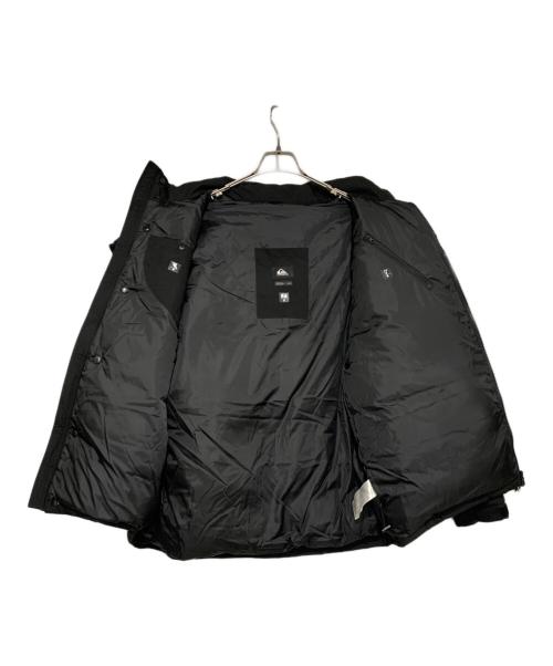 Quiksilver（クイックシルバー）Quiksilver (クイックシルバー) ダウンジャケット ブラック サイズ:Lの古着・服飾アイテム