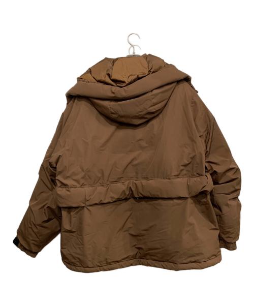 Quiksilver（クイックシルバー）Quiksilver (クイックシルバー) ダウンジャケット ブラウン サイズ:L 未使用品の古着・服飾アイテム