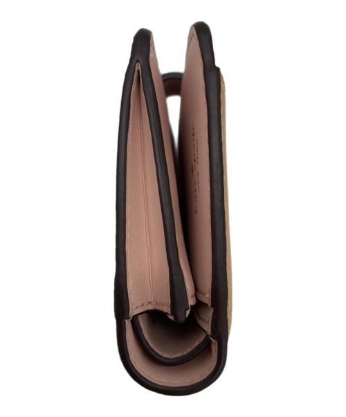 Kate Spade（ケイトスペード）Kate Spade (ケイトスペード) 2つ折り財布 ベージュの古着・服飾アイテム