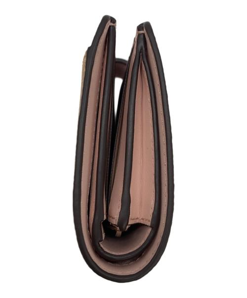 Kate Spade（ケイトスペード）Kate Spade (ケイトスペード) 2つ折り財布 ベージュの古着・服飾アイテム