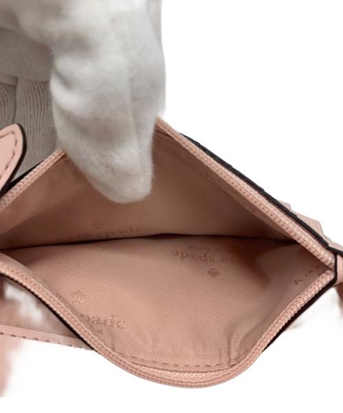 Kate Spade（ケイトスペード）Kate Spade (ケイトスペード) 2つ折り財布 ベージュの古着・服飾アイテム