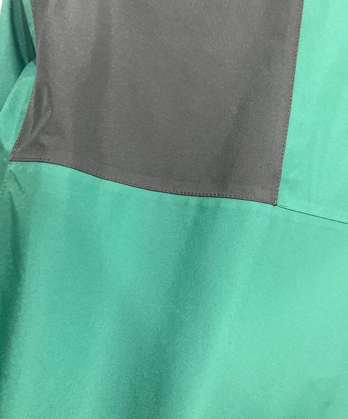 THE NORTH FACE（ザ ノース フェイス）THE NORTH FACE (ザ ノース フェイス) レインテックスジャケット グリーン×ブラック サイズ:Mの古着・服飾アイテム