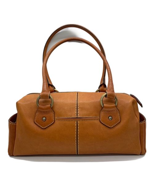 土屋鞄（ツチヤカバン）土屋鞄 (ツチヤカバン) オイルヌメミニボストンバッグ ブラウンの古着・服飾アイテム