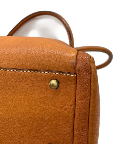 土屋鞄（ツチヤカバン）土屋鞄 (ツチヤカバン) オイルヌメミニボストンバッグ ブラウンの古着・服飾アイテム