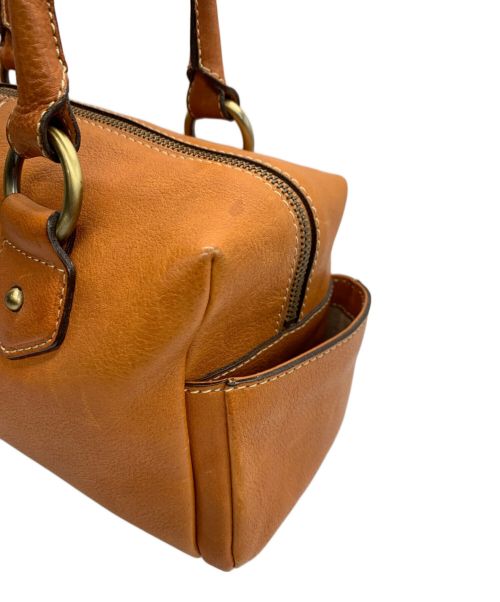 土屋鞄（ツチヤカバン）土屋鞄 (ツチヤカバン) オイルヌメミニボストンバッグ ブラウンの古着・服飾アイテム