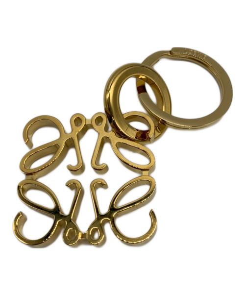 LOEWE（ロエベ）LOEWE (ロエベ) アナグラムキーリング ゴールドの古着・服飾アイテム