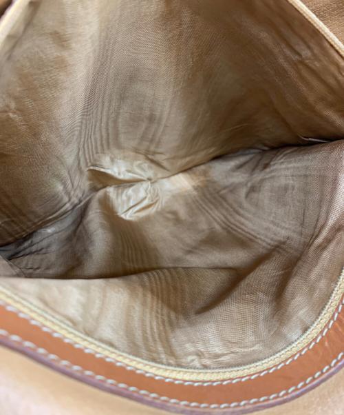 CELINE（セリーヌ）CELINE (セリーヌ) マカダム柄トートバッグ ブラウンの古着・服飾アイテム