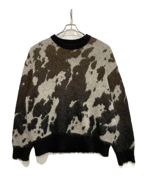 MAISON SPECIAL（メゾンスペシャル）MAISON SPECIAL (メゾンスペシャル) モヘヤ混ニット ブラック サイズ:2の古着・服飾アイテム