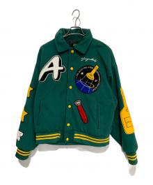 A FEW GOOD KIDS（アフューグッドキッズ）の古着「スタジャン」｜グリーン
